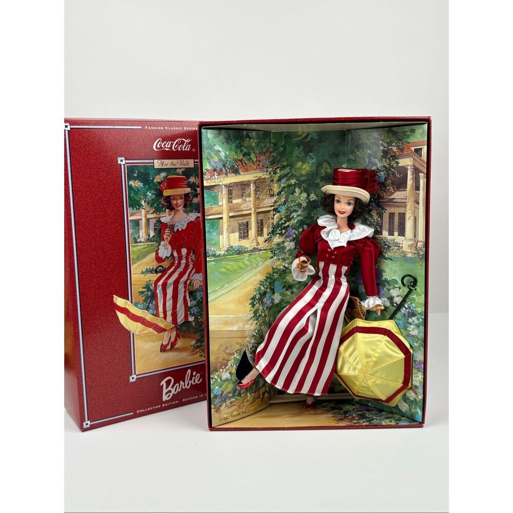 1997 Coca Cola Barbie Doll Second in a Series Collector Edition 17341 NRFB